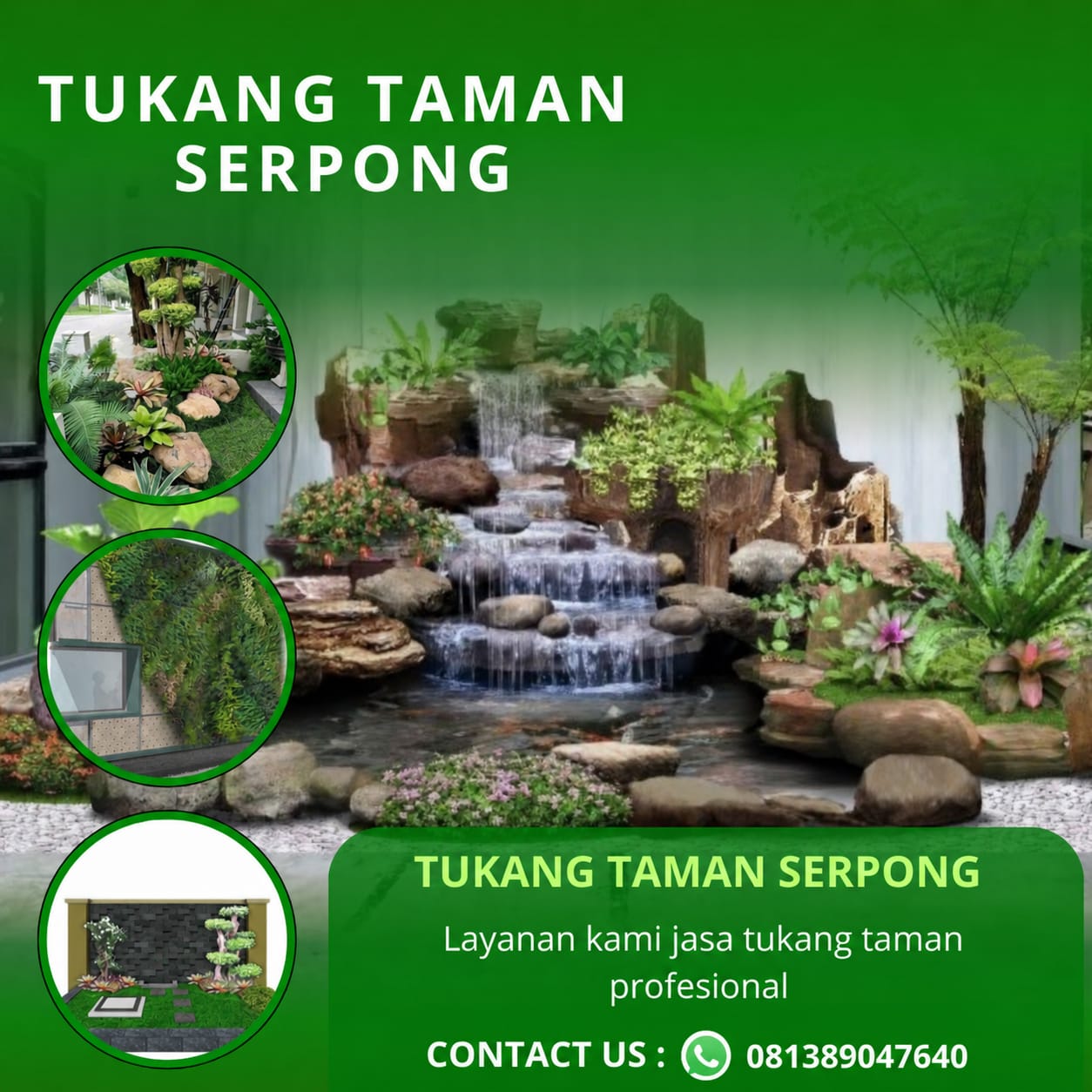 Tukang Taman Serpong - Jasa Pembuatan Taman Serpong 